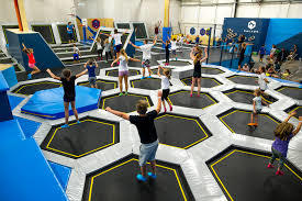 Park trampolin Saltos